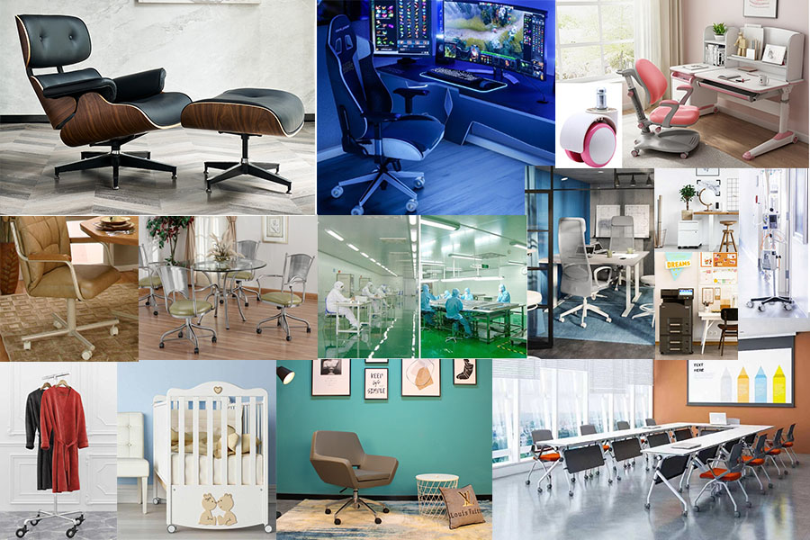 GET THE RIGHT OFFICE CHAIR WHEELS FOR YOUR NEEDS 6 6 China manufacturers oem Office chair wheels for home office Medical gaming study chair
