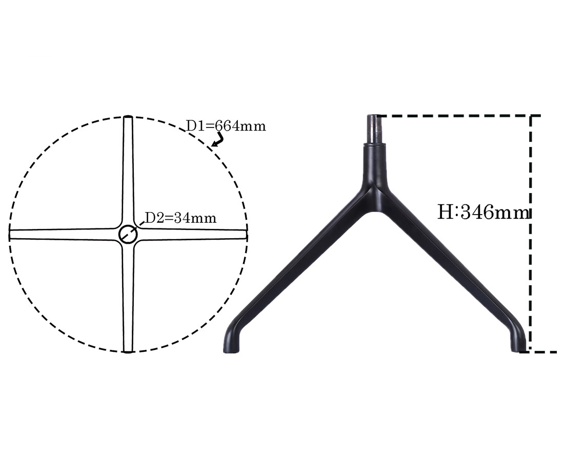 swivel chair base
