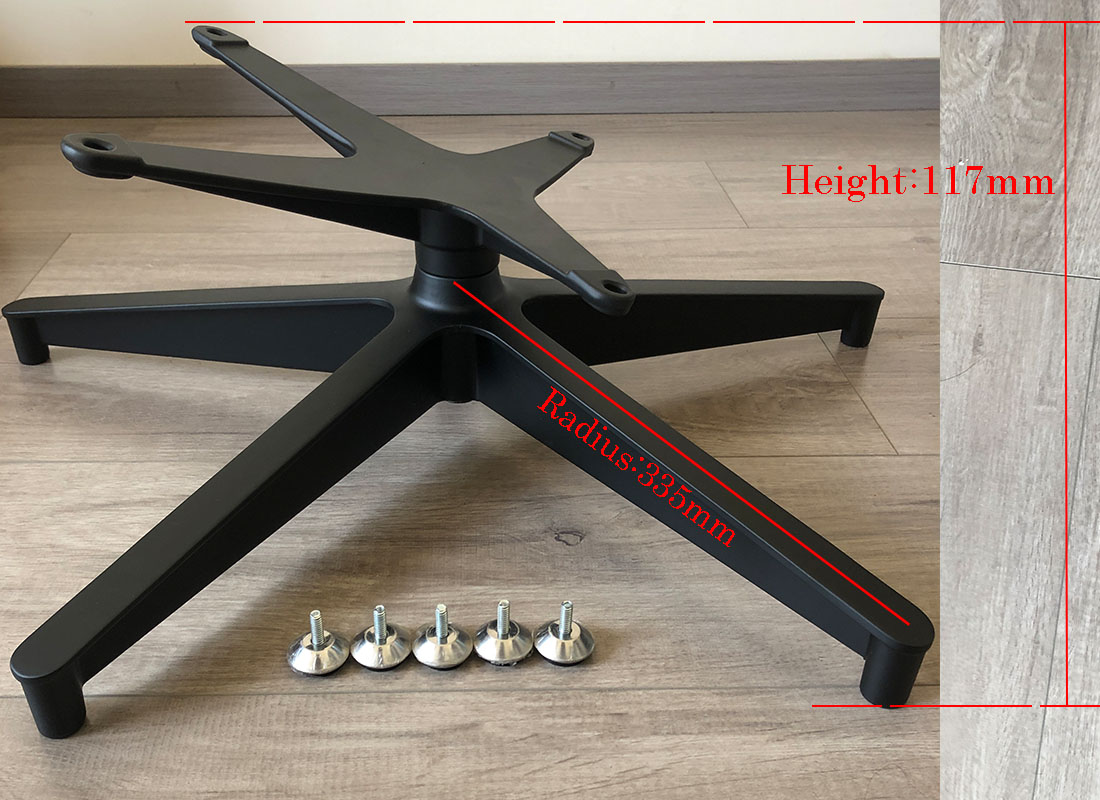 A dimension eames chair base office seatings adjustable mountings from ODM foshan factory