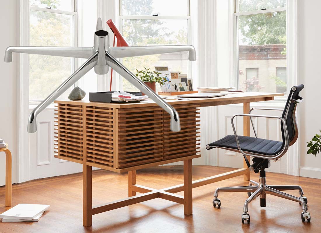 B customs made in China herman miller eames aluminum group management executive chair base components