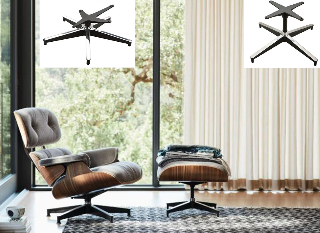 C alibaba dropshippers customs made eames chair base accent chairs rolling fittings