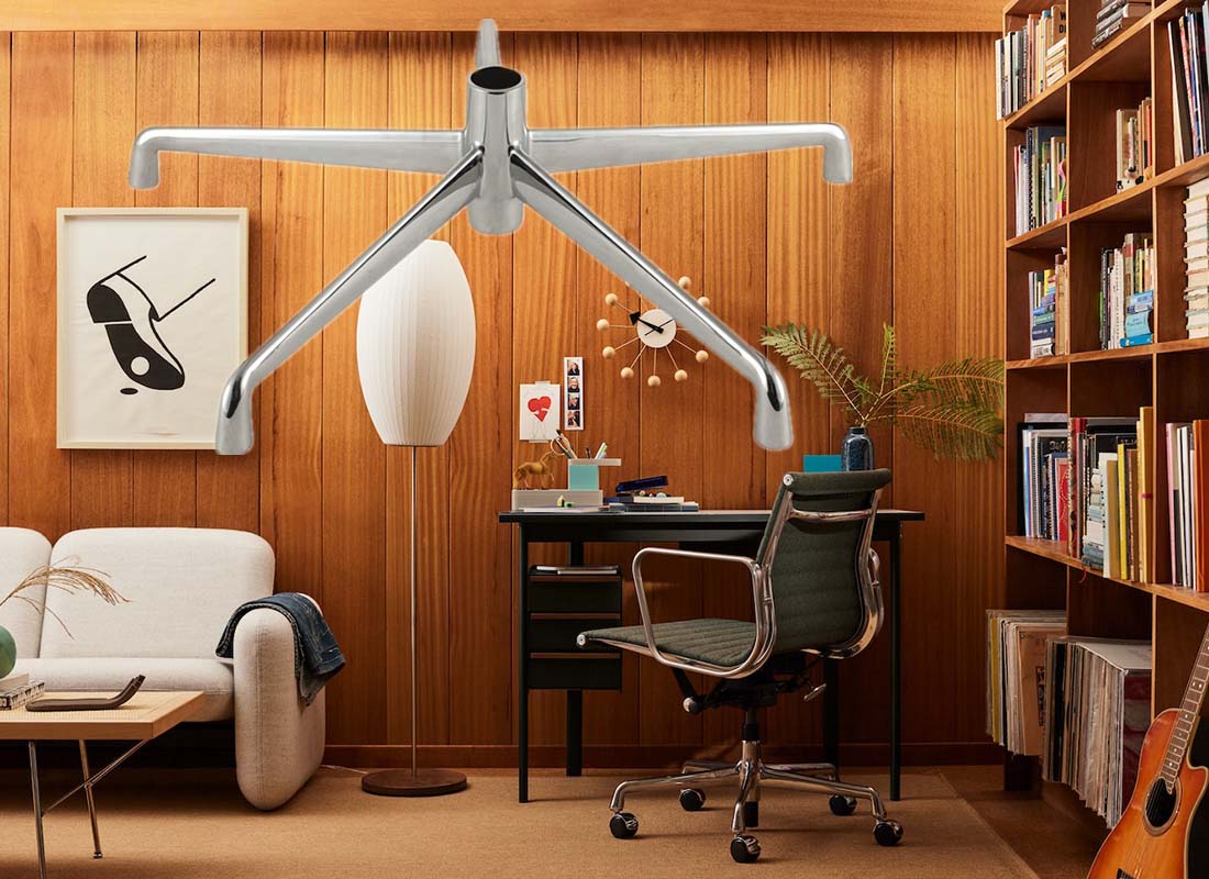 D herman miller eames aluminum group management executive chair base chair accessories from china wholesale supplier