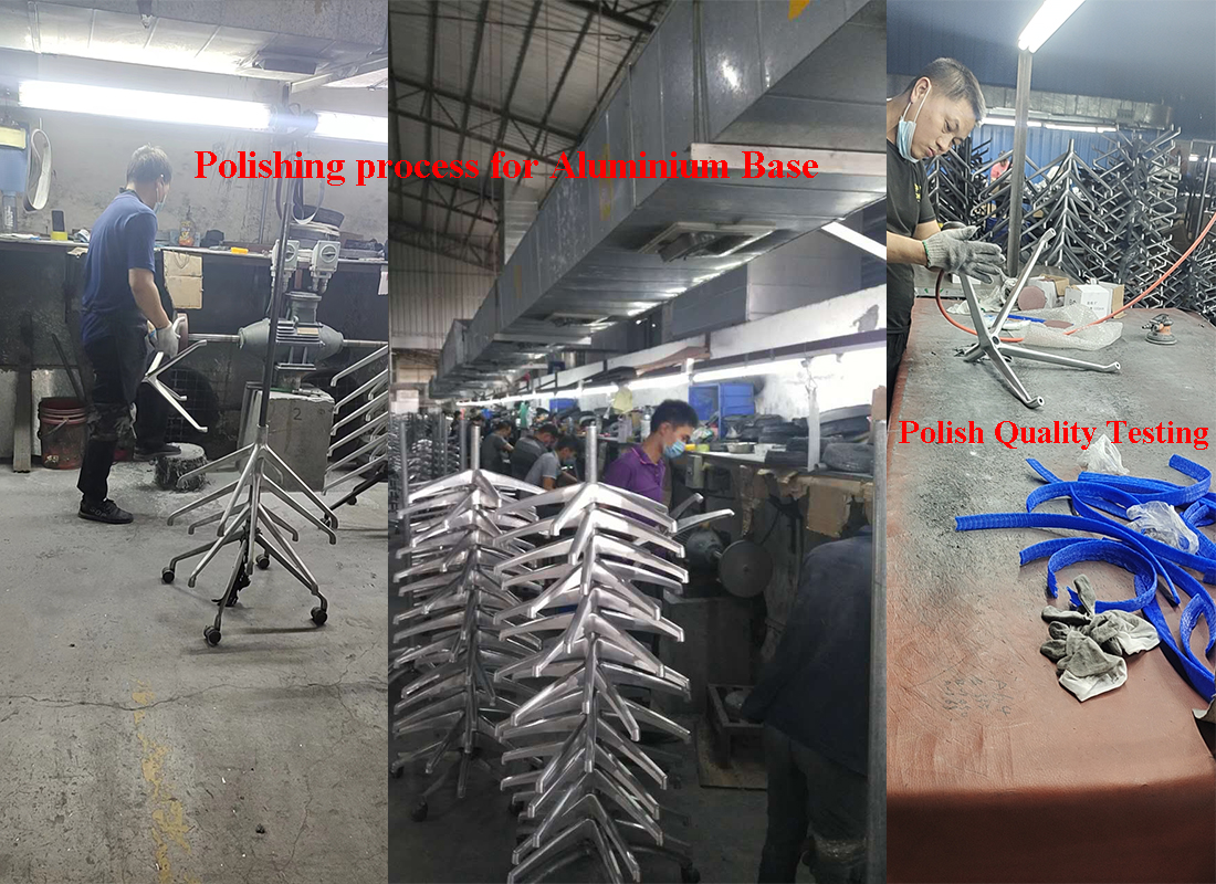 E chair base manufacturer indoor furniture roating complements from Chinese wholesale vendor