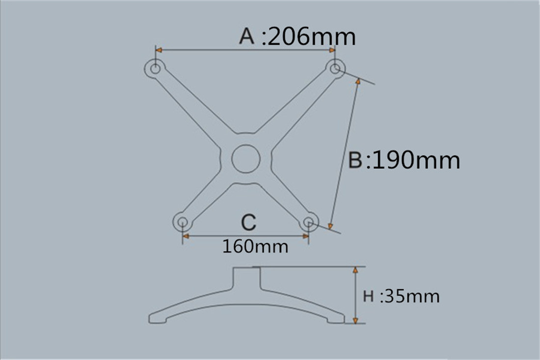 c swivel chair mechanism parts revolving parts manufacturer in China