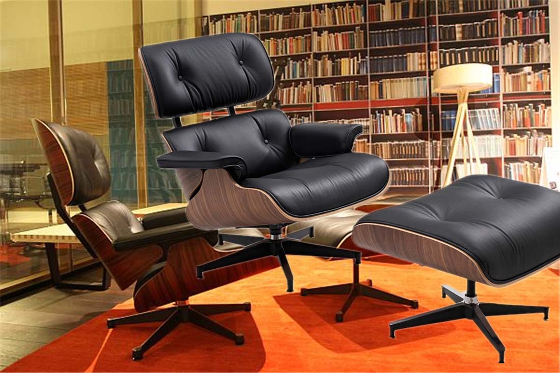 f Modern furnishing manufacturers oem eames lounge chair and ottoman replica