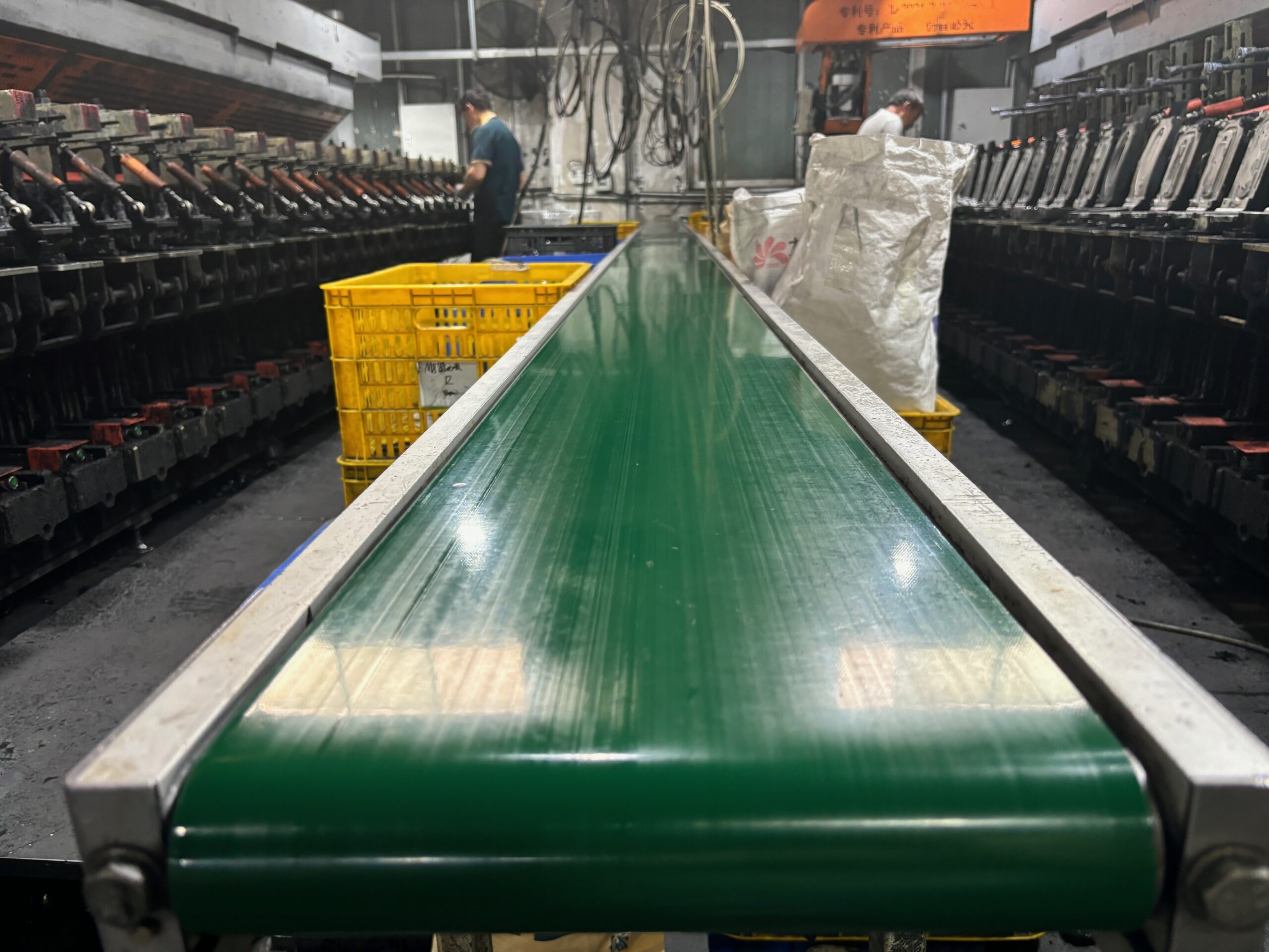Strict quality control and assembly line for OEM office chair arms