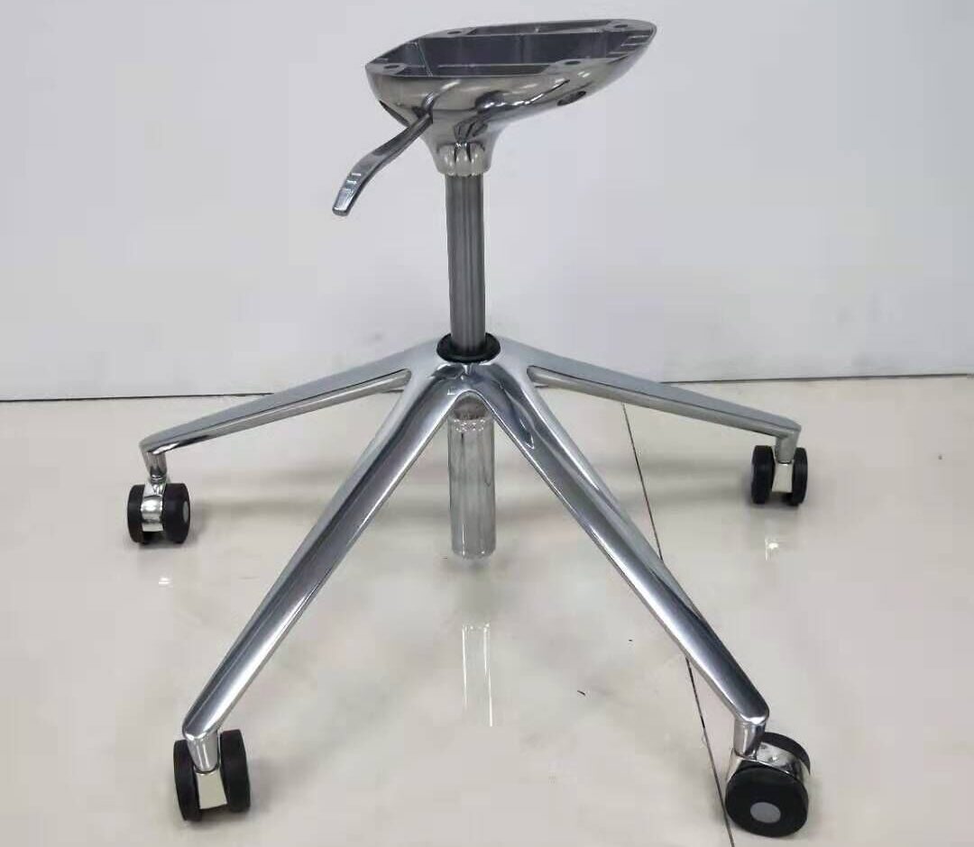 Premium aluminum office chair parts and base assembly kit by Tincci